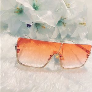 *New* Semi Rimless Multicolored Tinted Sunglasses